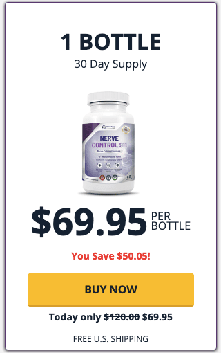 nerve control 911 1 bottle